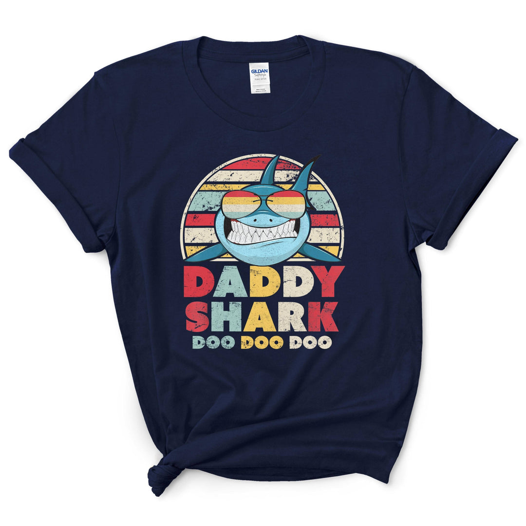 Vintage Daddy Shark Shirt