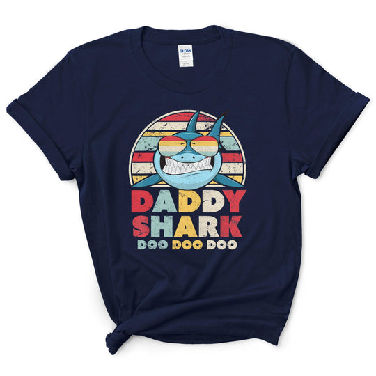 Vintage Daddy Shark Shirt