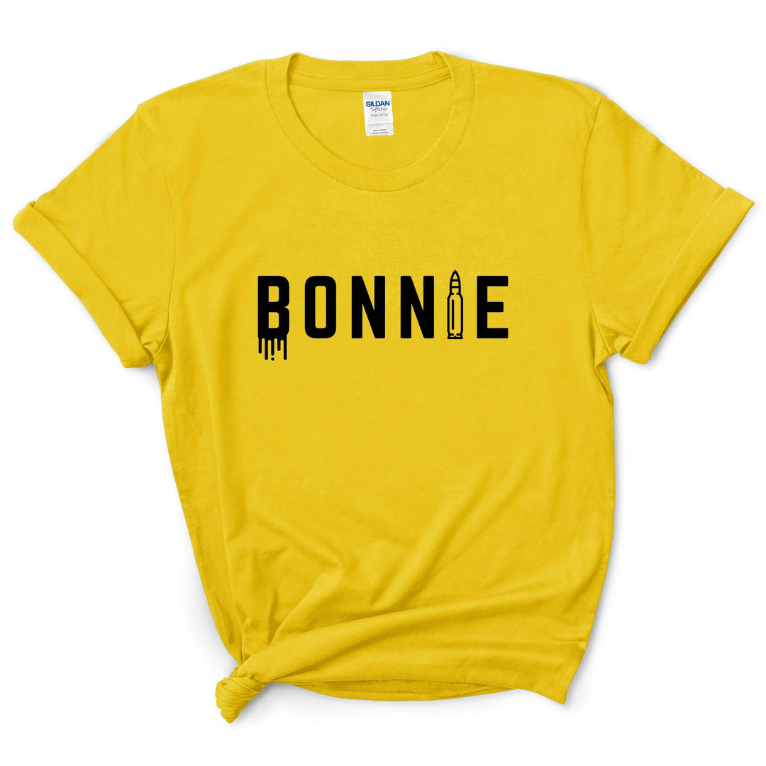 Bonnie and Clyde Matching Couple Shirt