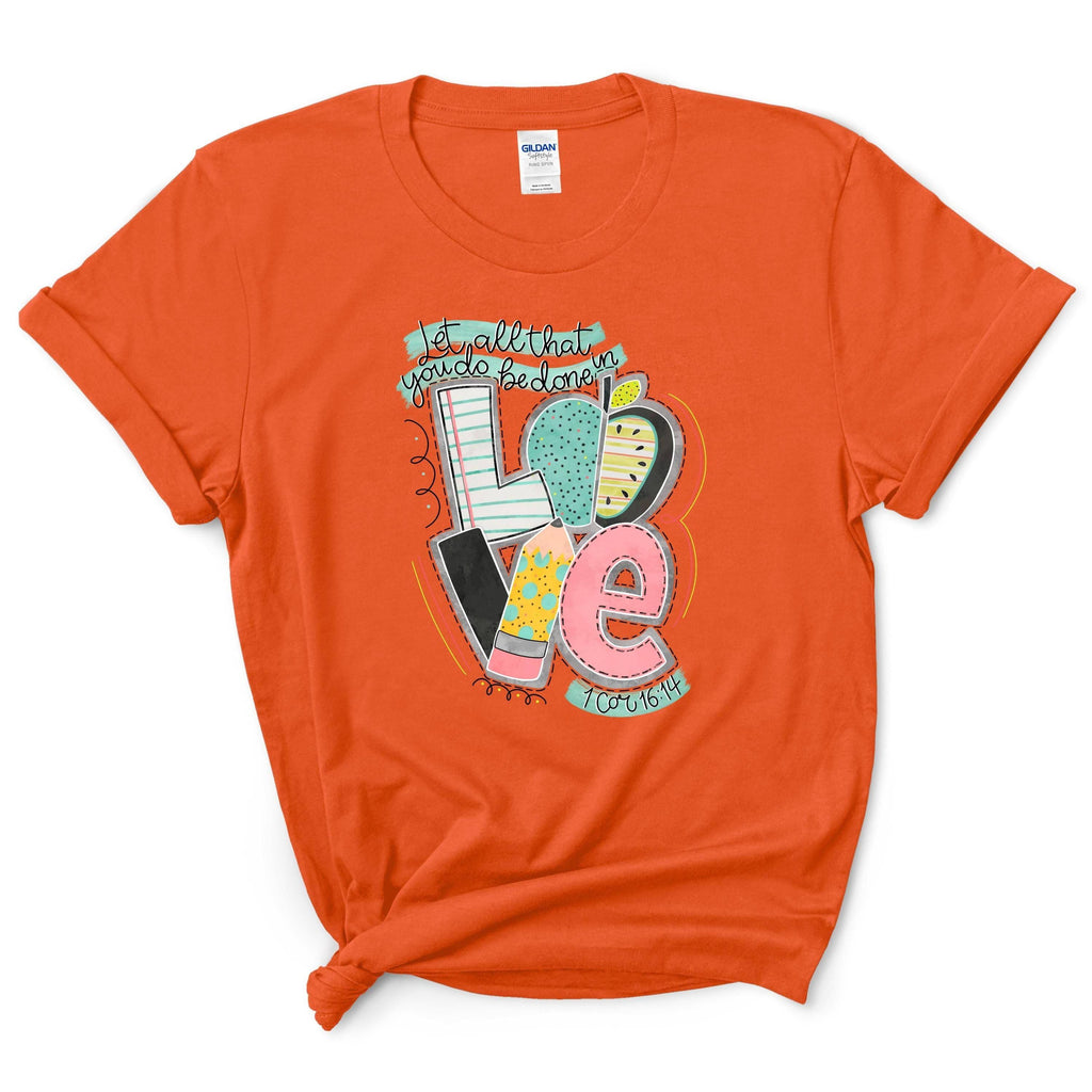 1 Corinthians Scripture Teacher Shirt