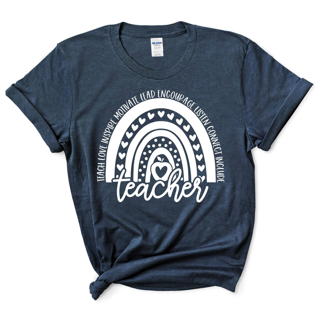 Rainbow Teacher Shirt