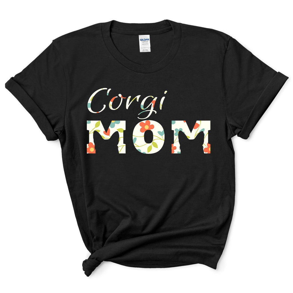 Corgi Mom Shirt Gift For Dog Mom