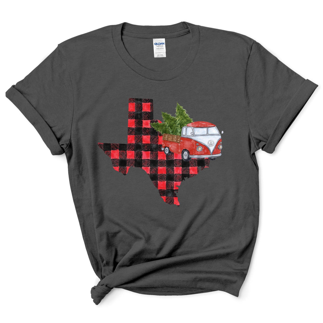 Christmas Plaid States Shirts