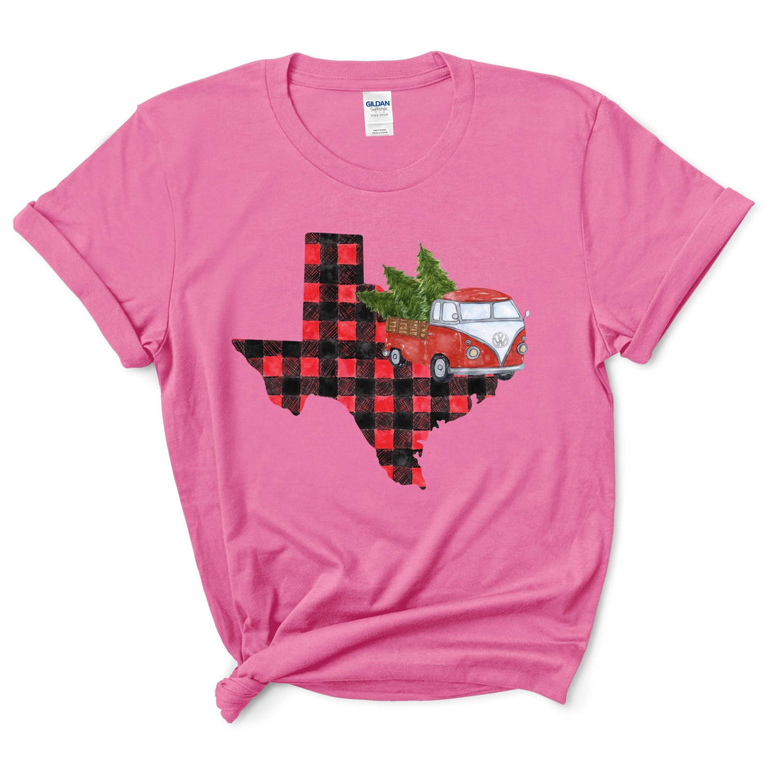 Christmas Plaid States Shirts