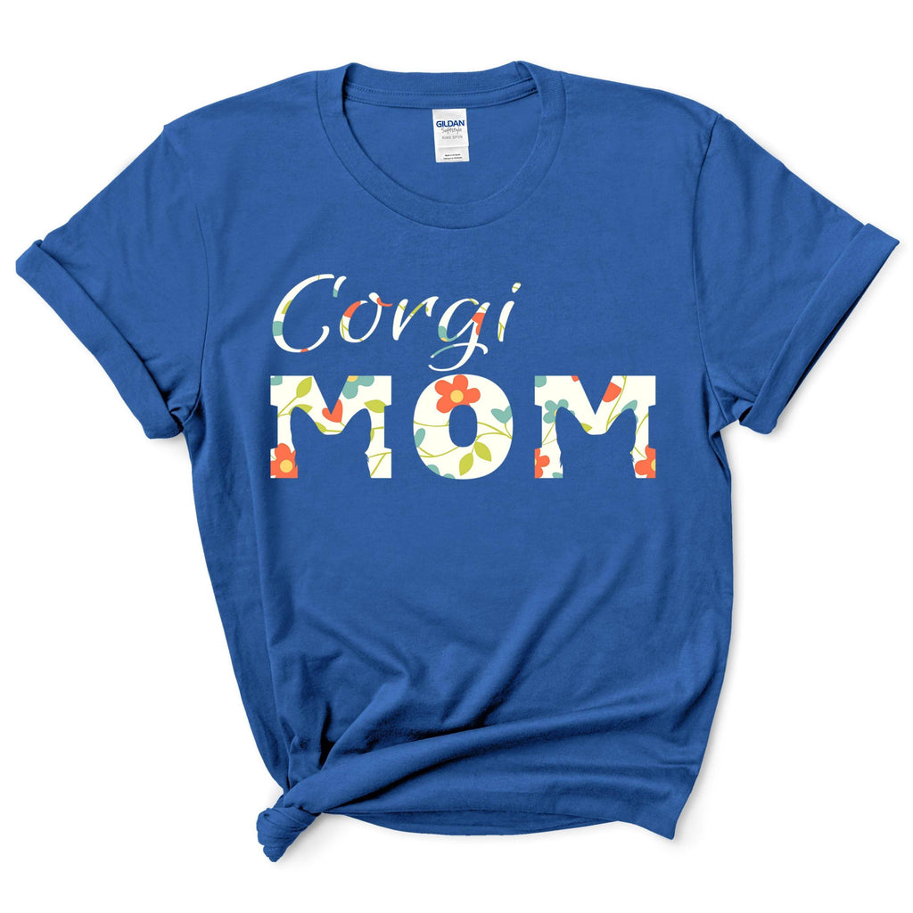 Corgi Mom Shirt Gift For Dog Mom