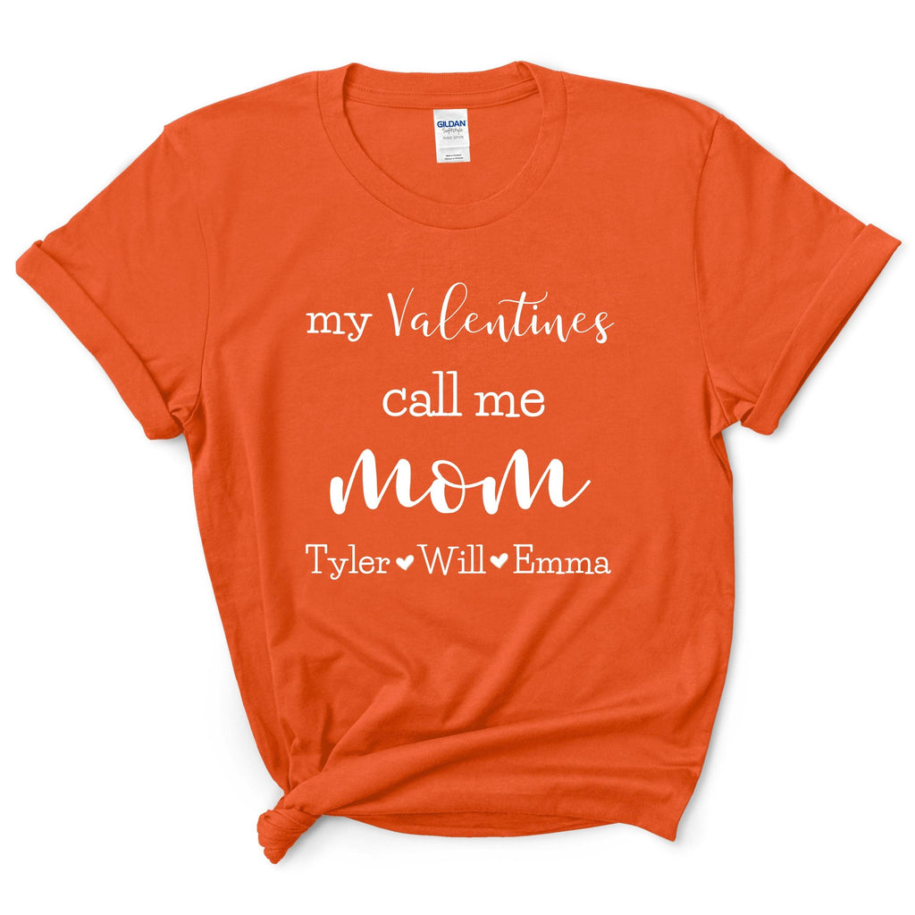 Custom Valentines Day Mom Shirt