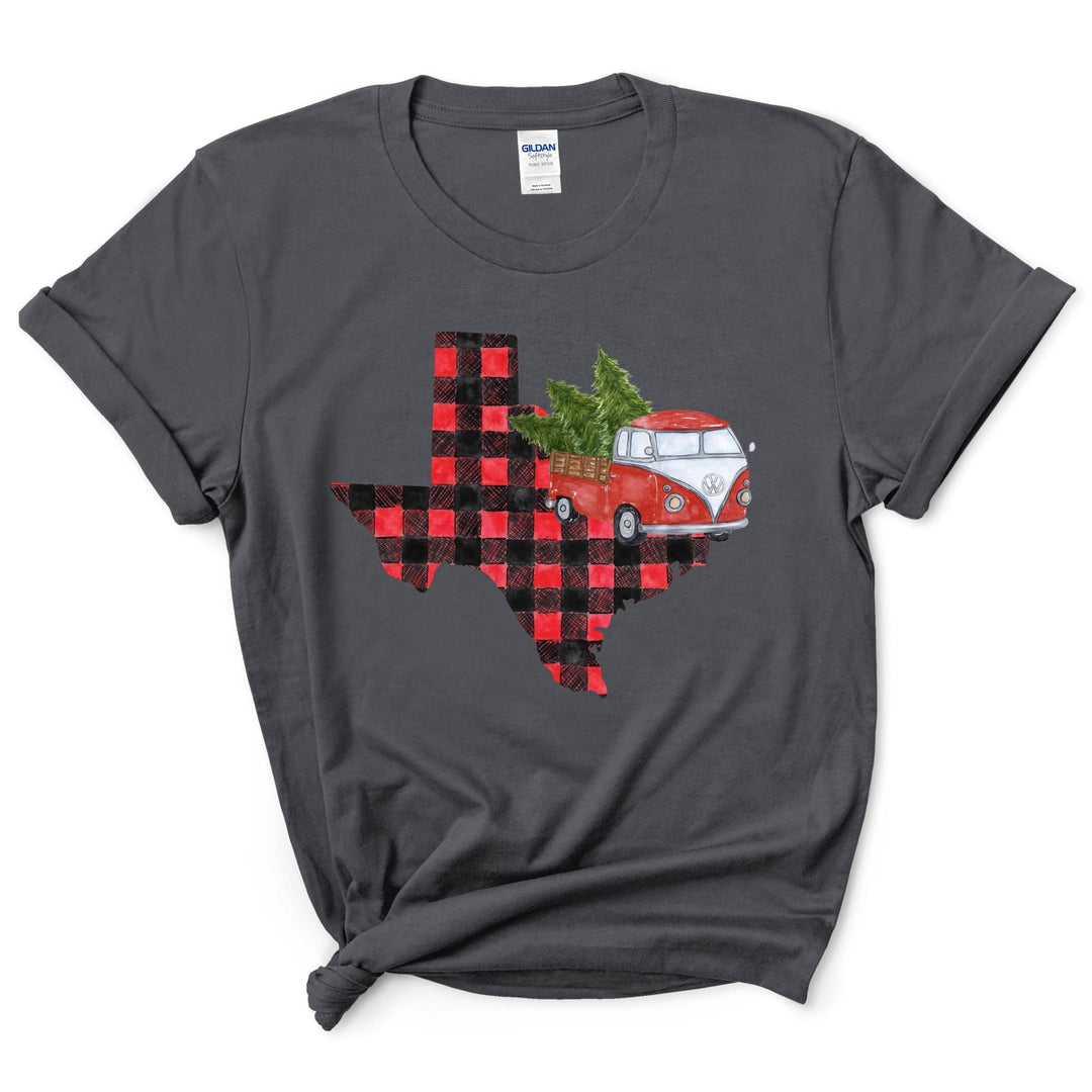 Christmas Plaid States Shirts