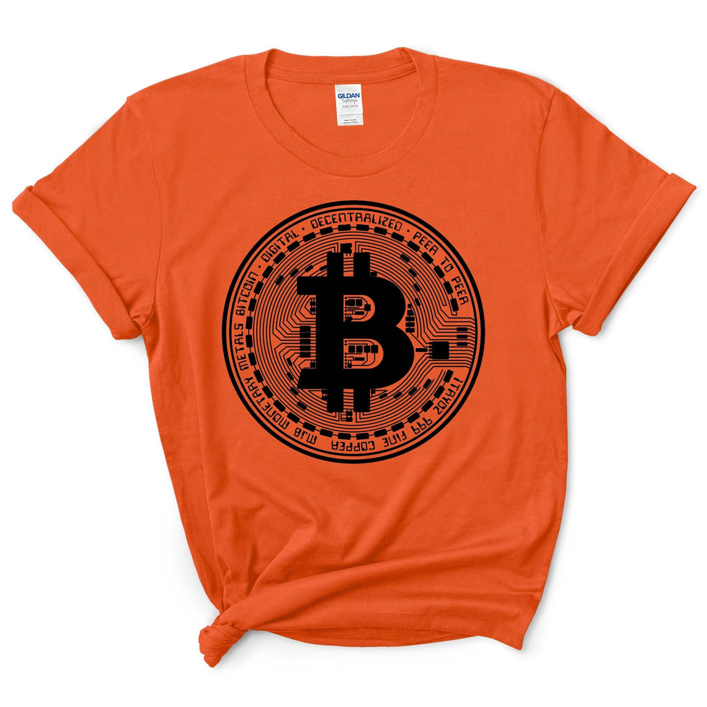Bitcoin Logo Crypto Shirt