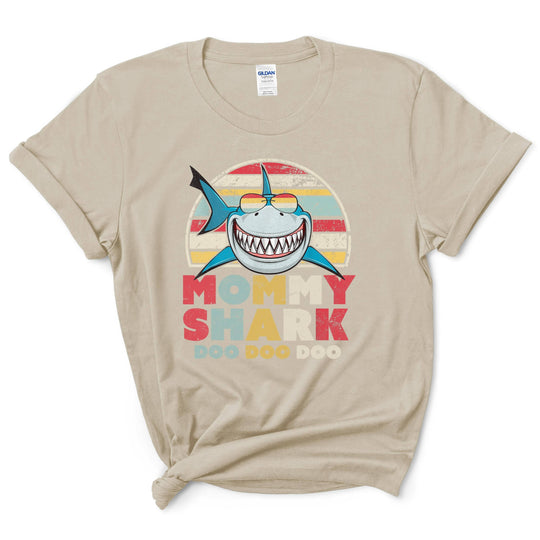 Vintage Mommy Shark Shirt