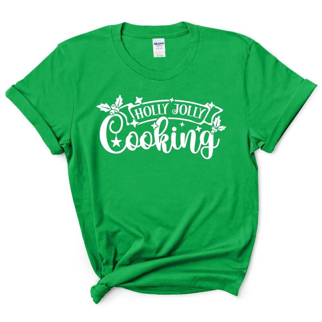 Holly Jolly Cooking Christmas Shirt