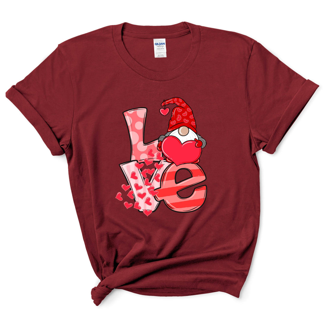 Valentines Day Gnome Love Shirt