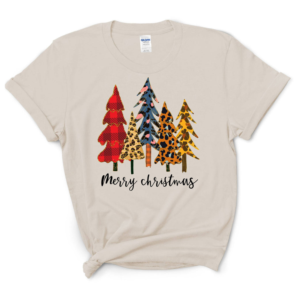Merry Christmas Leopard Trees