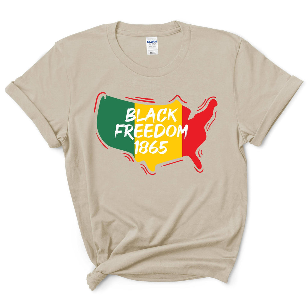 Black Freedom 1865 Juneteenth Shirt