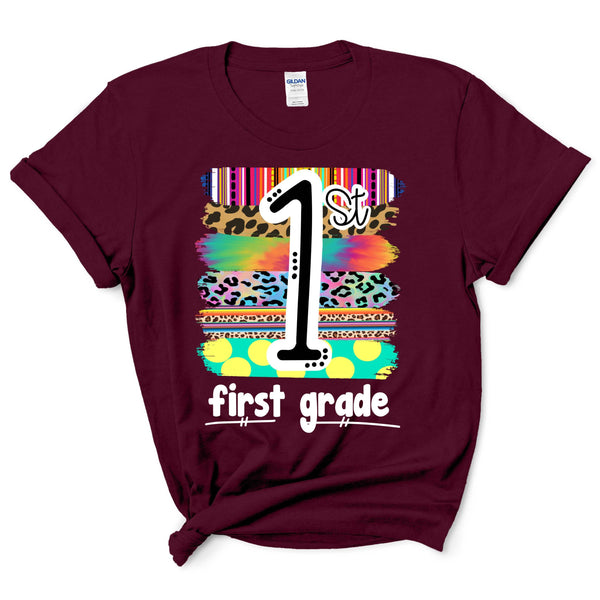 First Grade Teacher Shirt