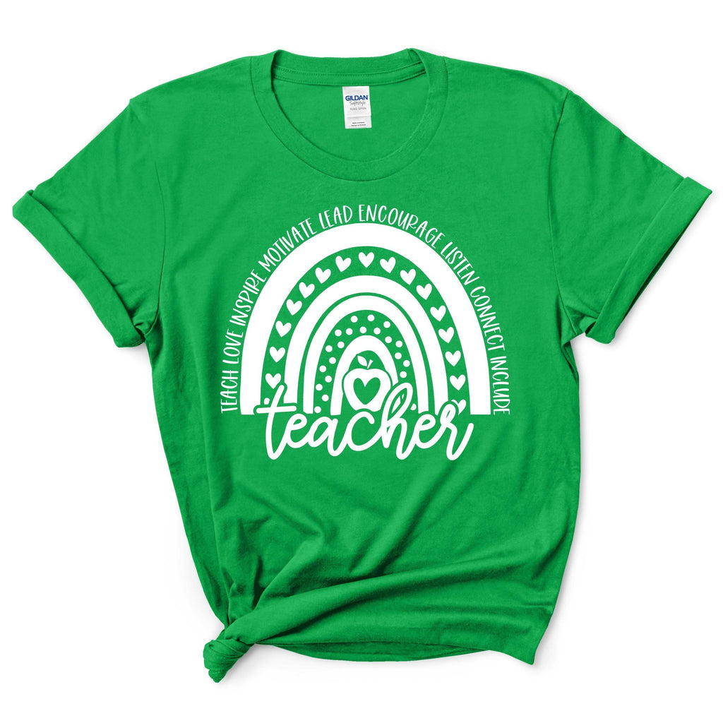 Rainbow Teacher Shirt