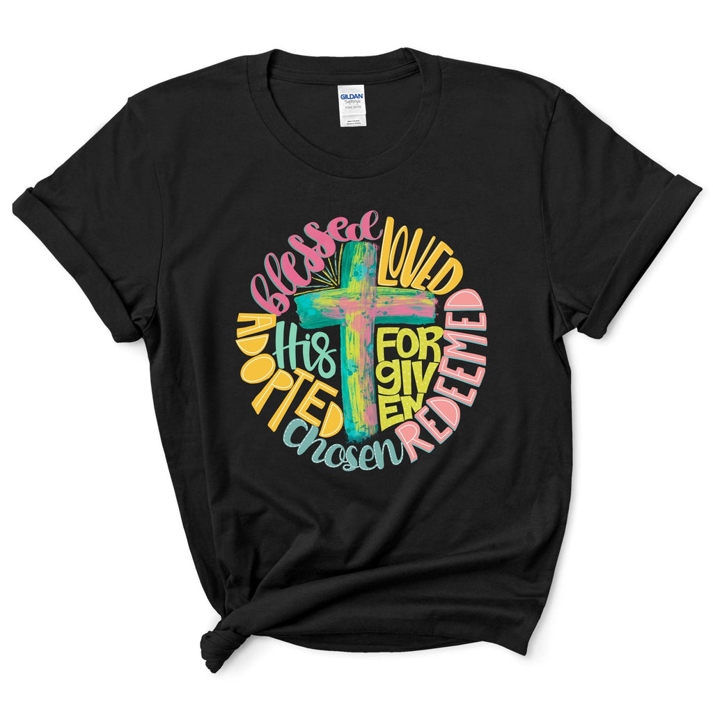 Watercolor Cross Shirt