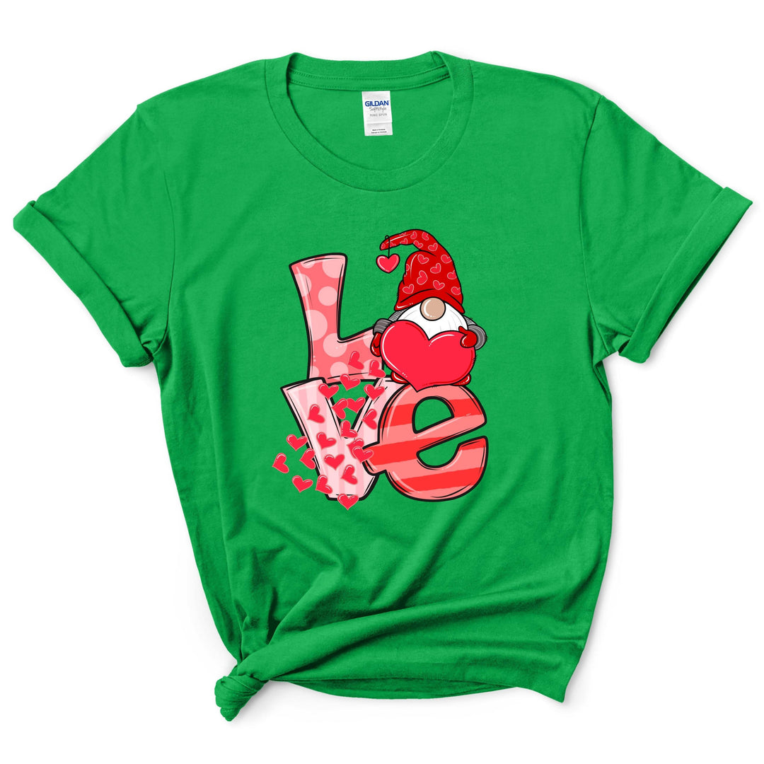 Valentines Day Gnome Love Shirt