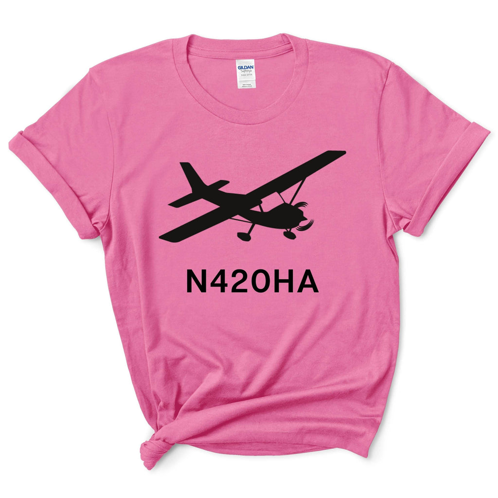Custom Tail Number Pilot Shirt