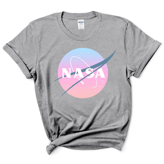 Pastel Nasa Logo Shirt