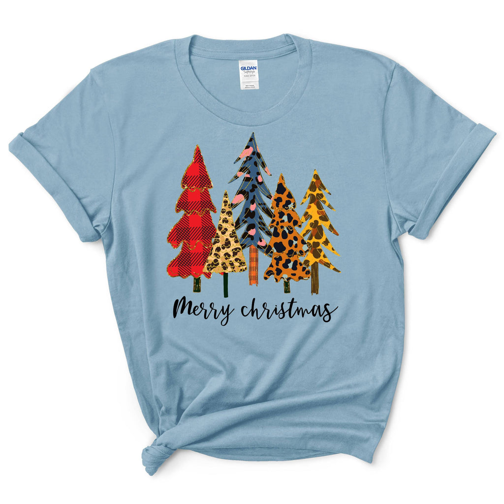 Merry Christmas Leopard Trees