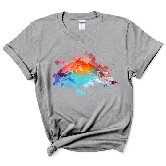 Watercolor Dolphin Shirt