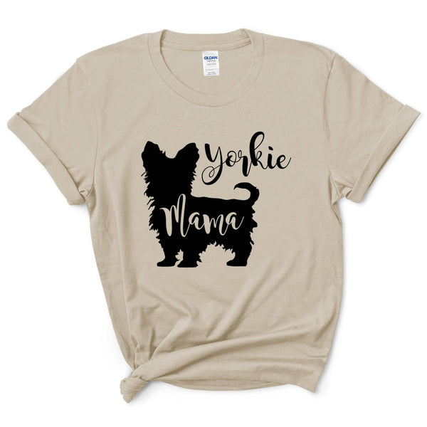 Yorkie Mama Shirt Gift For Dog Mom
