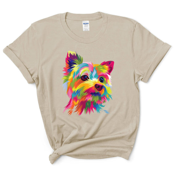 Coloring Yorkie Lover Shirt