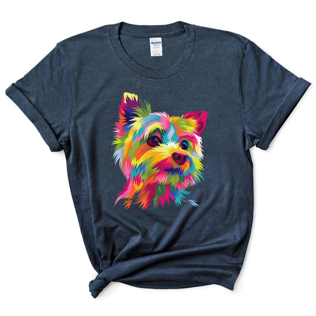 Coloring Yorkie Lover Shirt