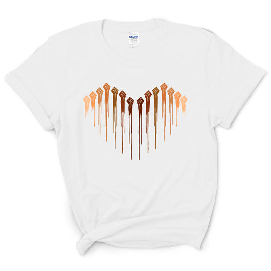 Raised Fist Heart Shirt
