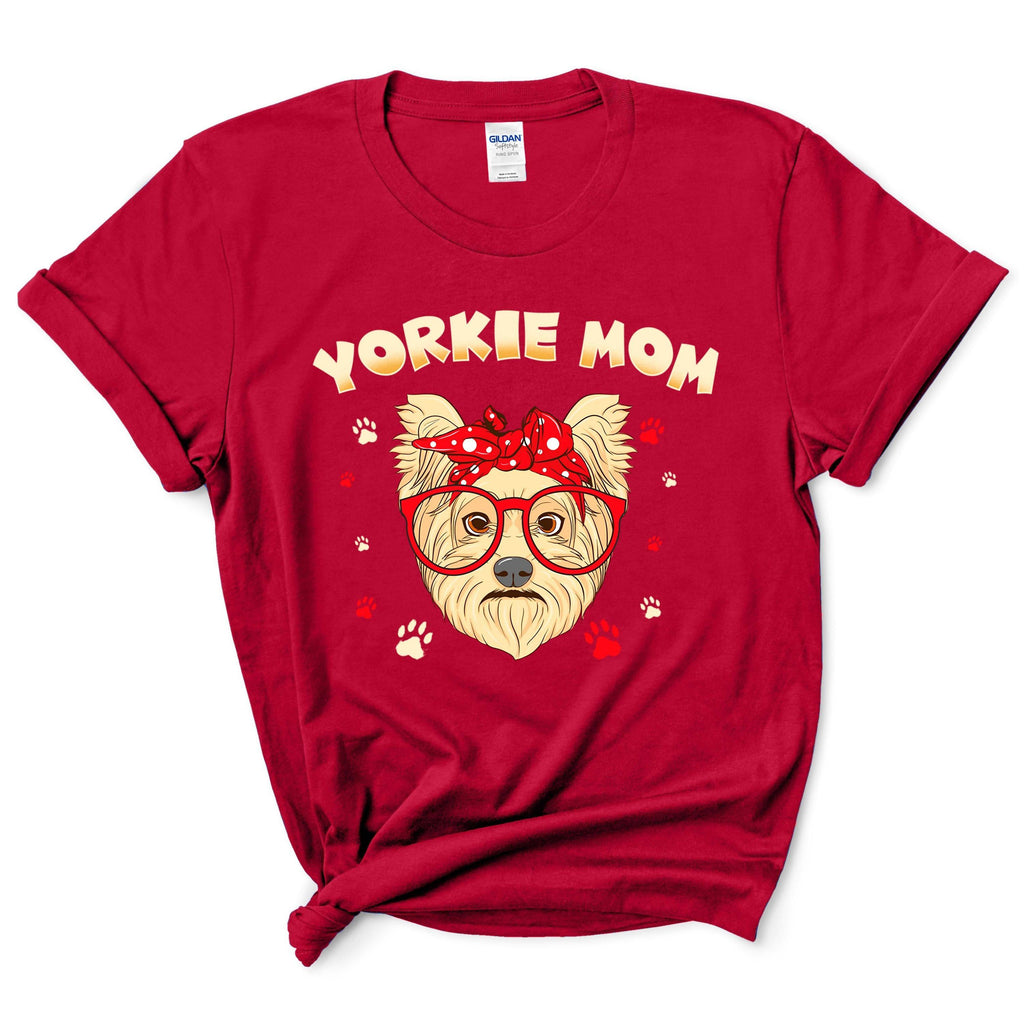 Yorkie Mom Shirt Dog Mom Gift