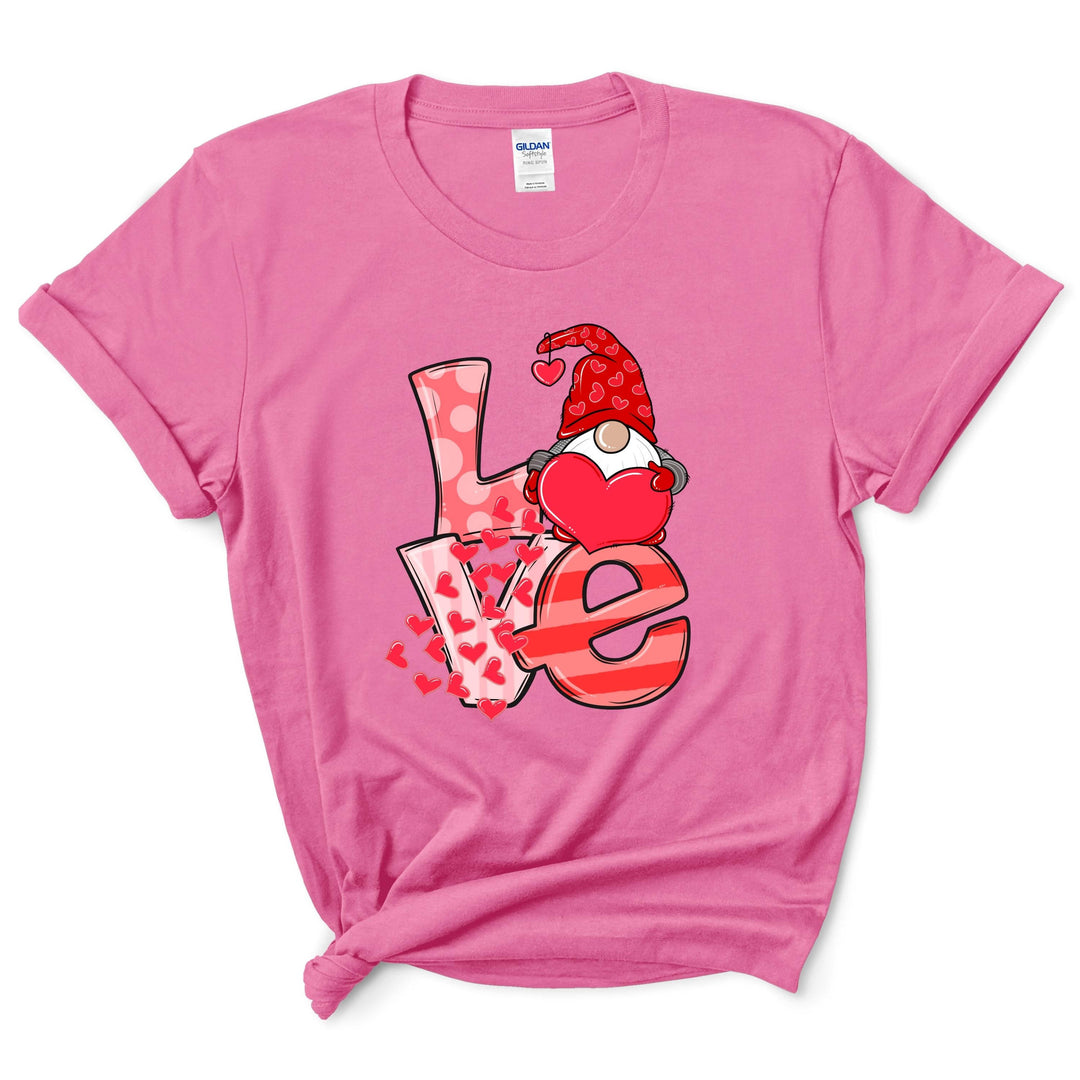 Valentines Day Gnome Love Shirt
