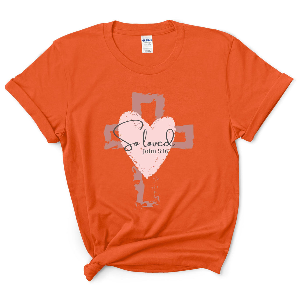 John 3 16 Christian Women Shirts