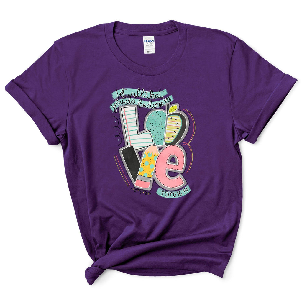 1 Corinthians Scripture Teacher Shirt