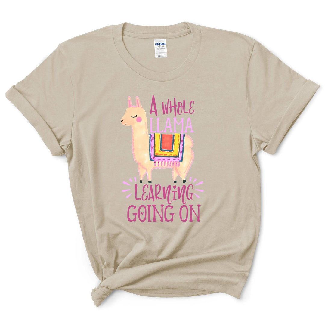 A Whole Llama Goin On Shirt