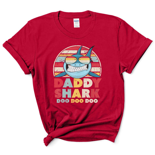 Vintage Daddy Shark Shirt