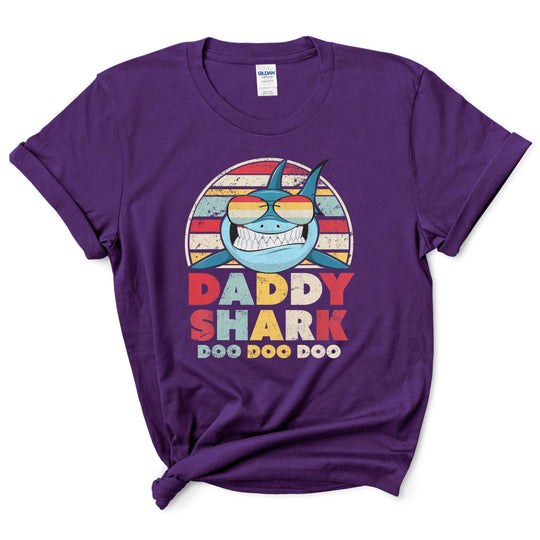 Vintage Daddy Shark Shirt