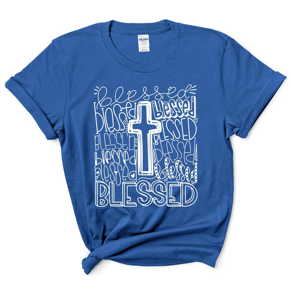 Blessed Typography Shirt
