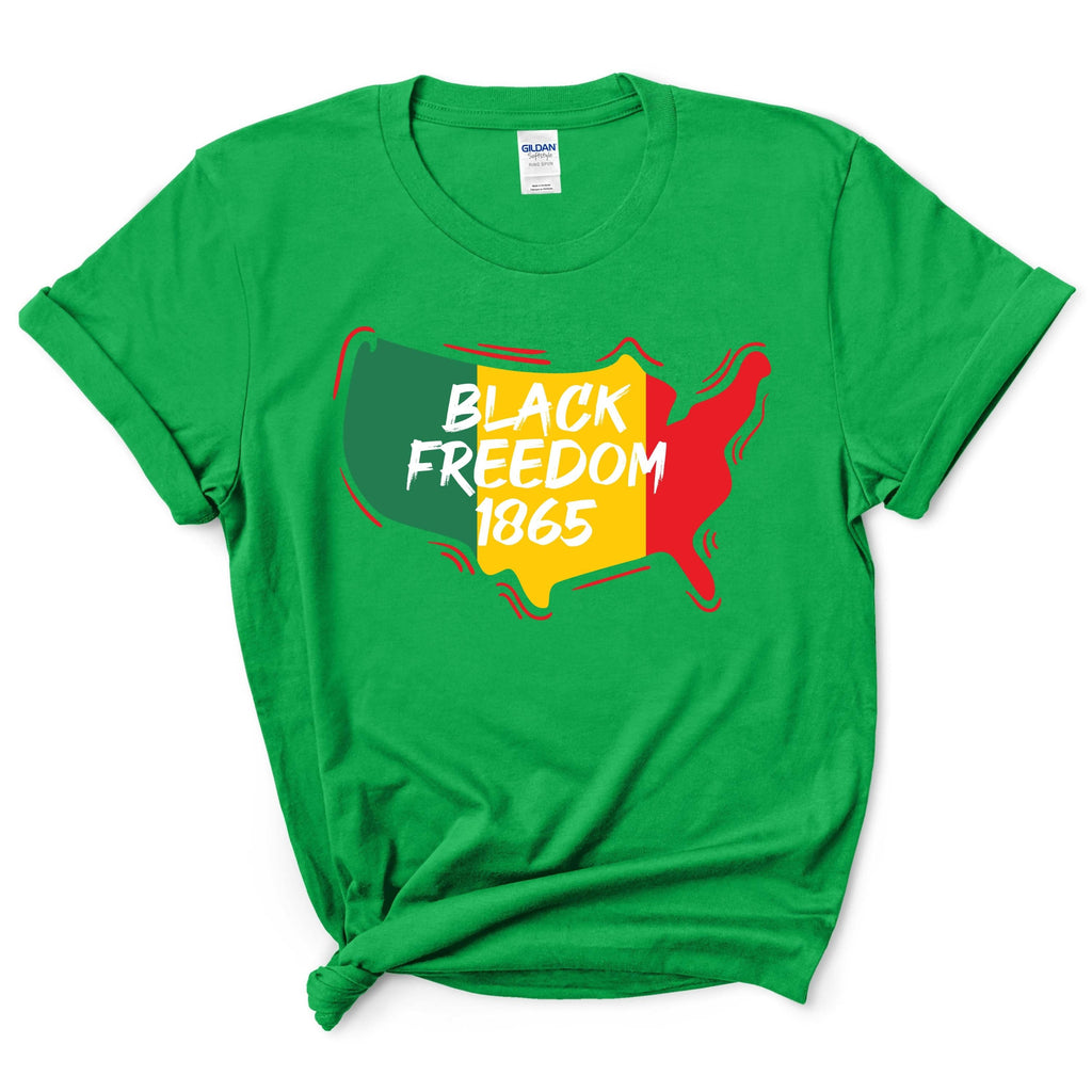 Black Freedom 1865 Juneteenth Shirt