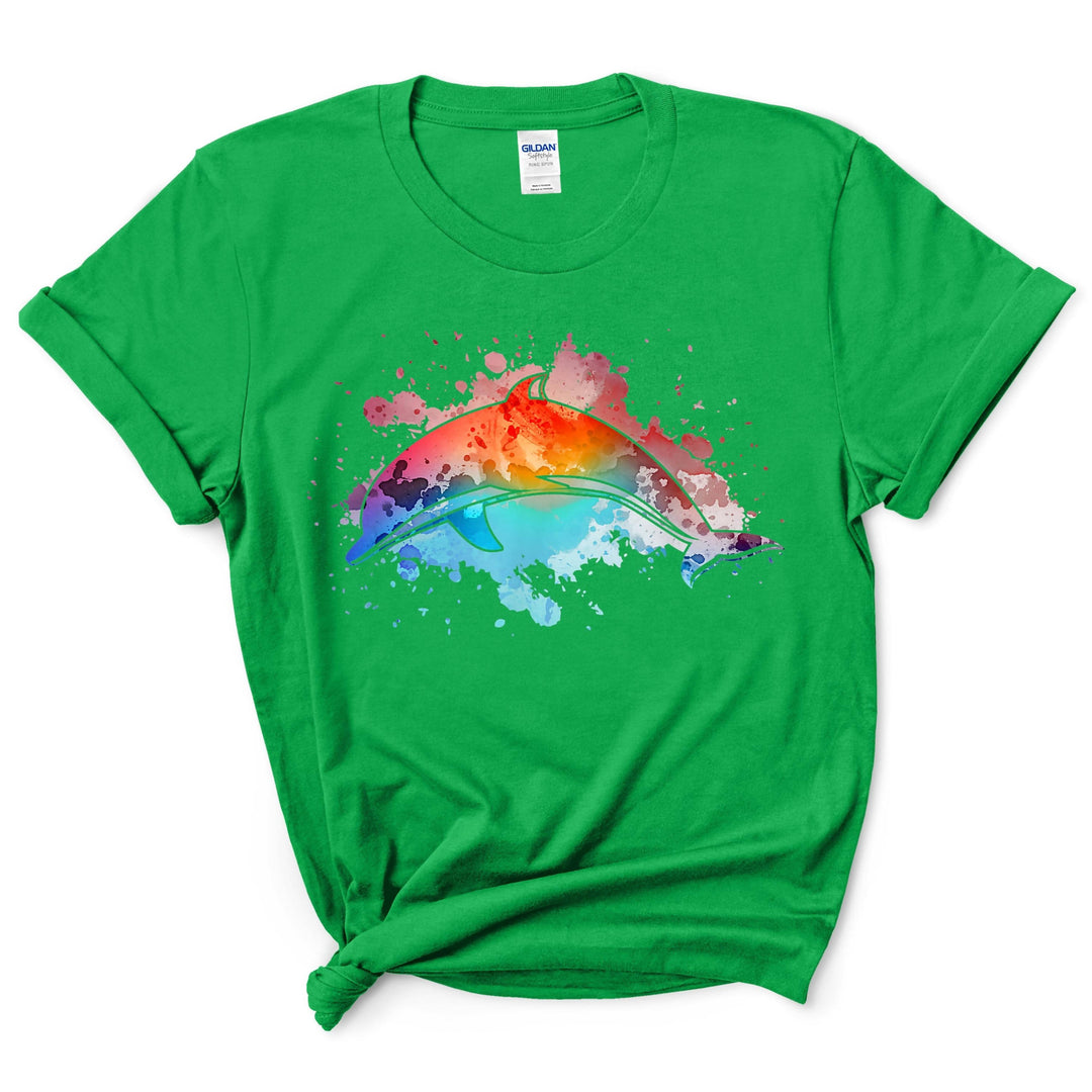 Watercolor Dolphin Shirt