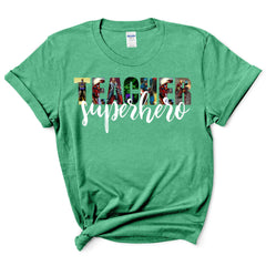 Teacher superhero shirt hot sale