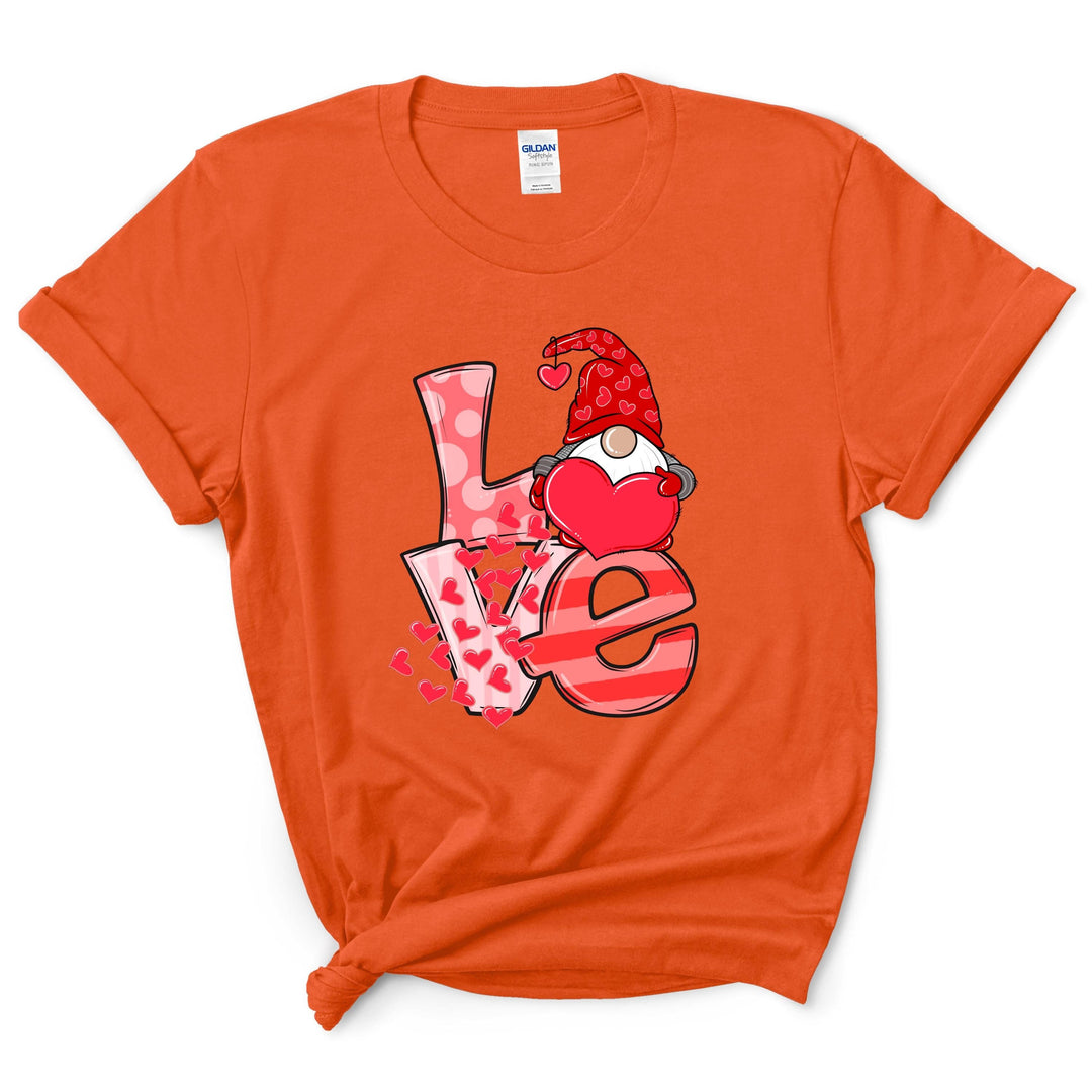 Valentines Day Gnome Love Shirt