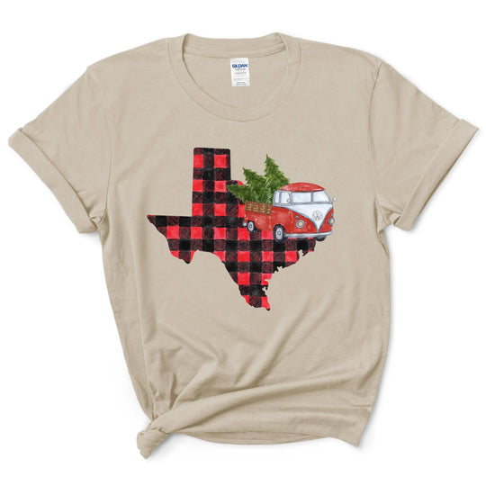 Christmas Plaid States Shirts