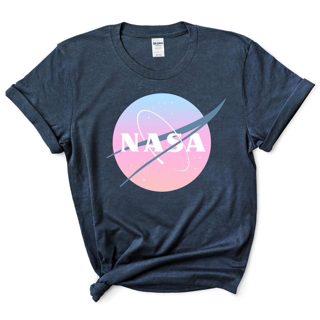 Pastel Nasa Logo Shirt