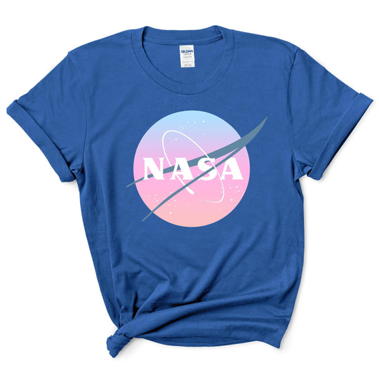 Pastel Nasa Logo Shirt