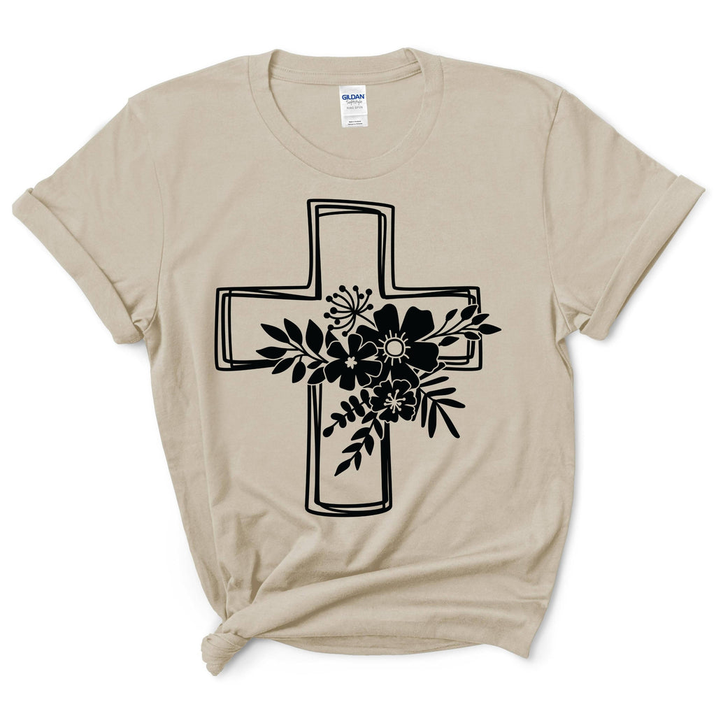 Floral Cross Shirt