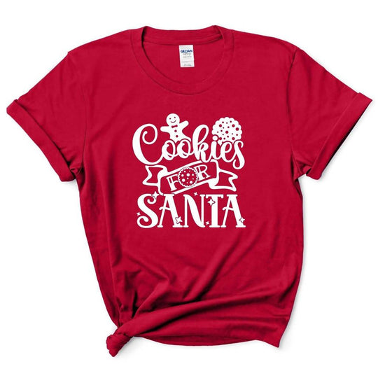 Cookies For Santa Christmas Shirt