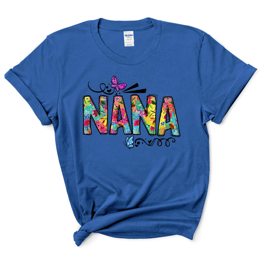 Floral Nana Gift Shirt