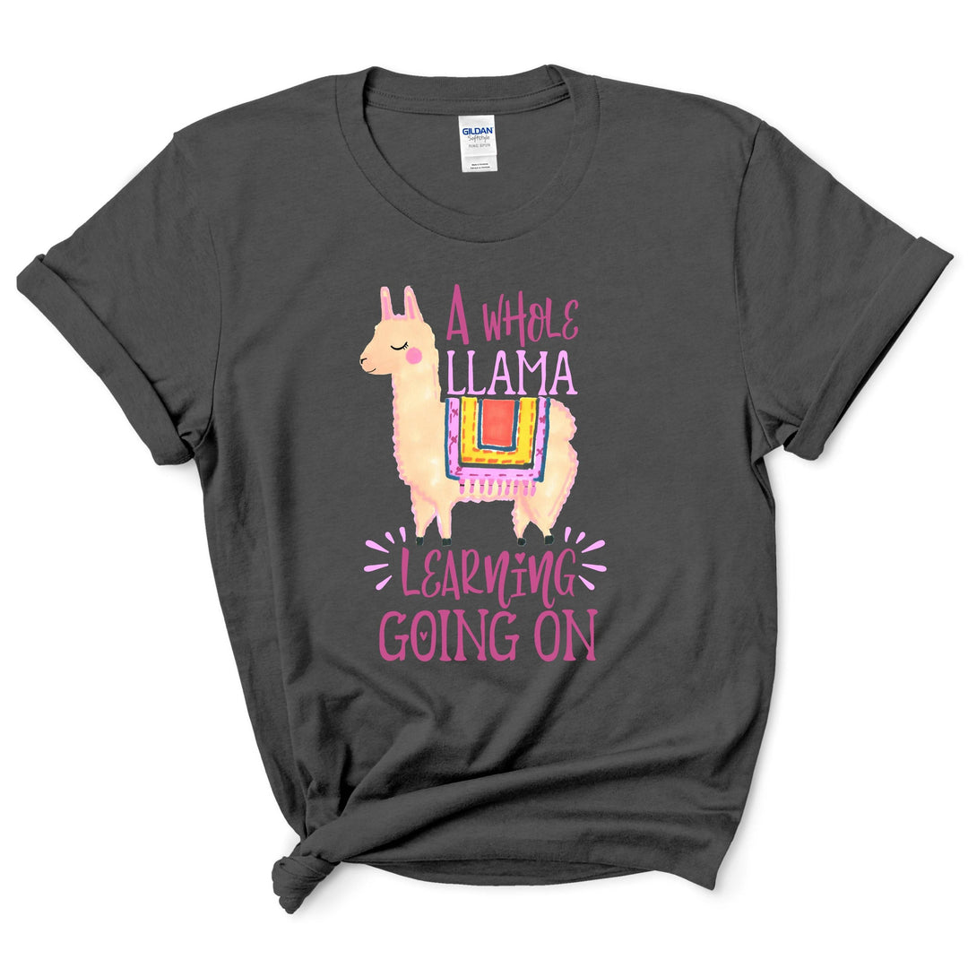 A Whole Llama Goin On Shirt