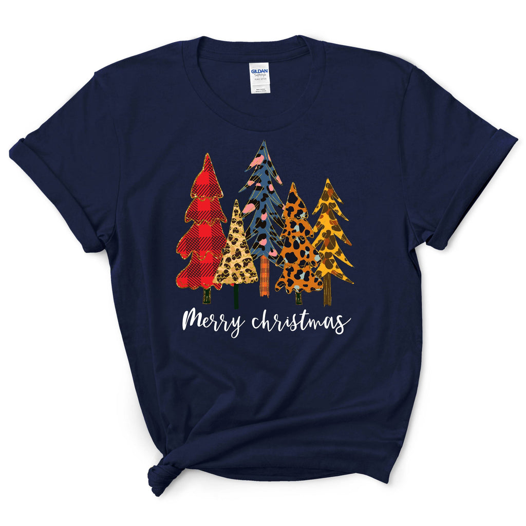 Merry Christmas Leopard Trees