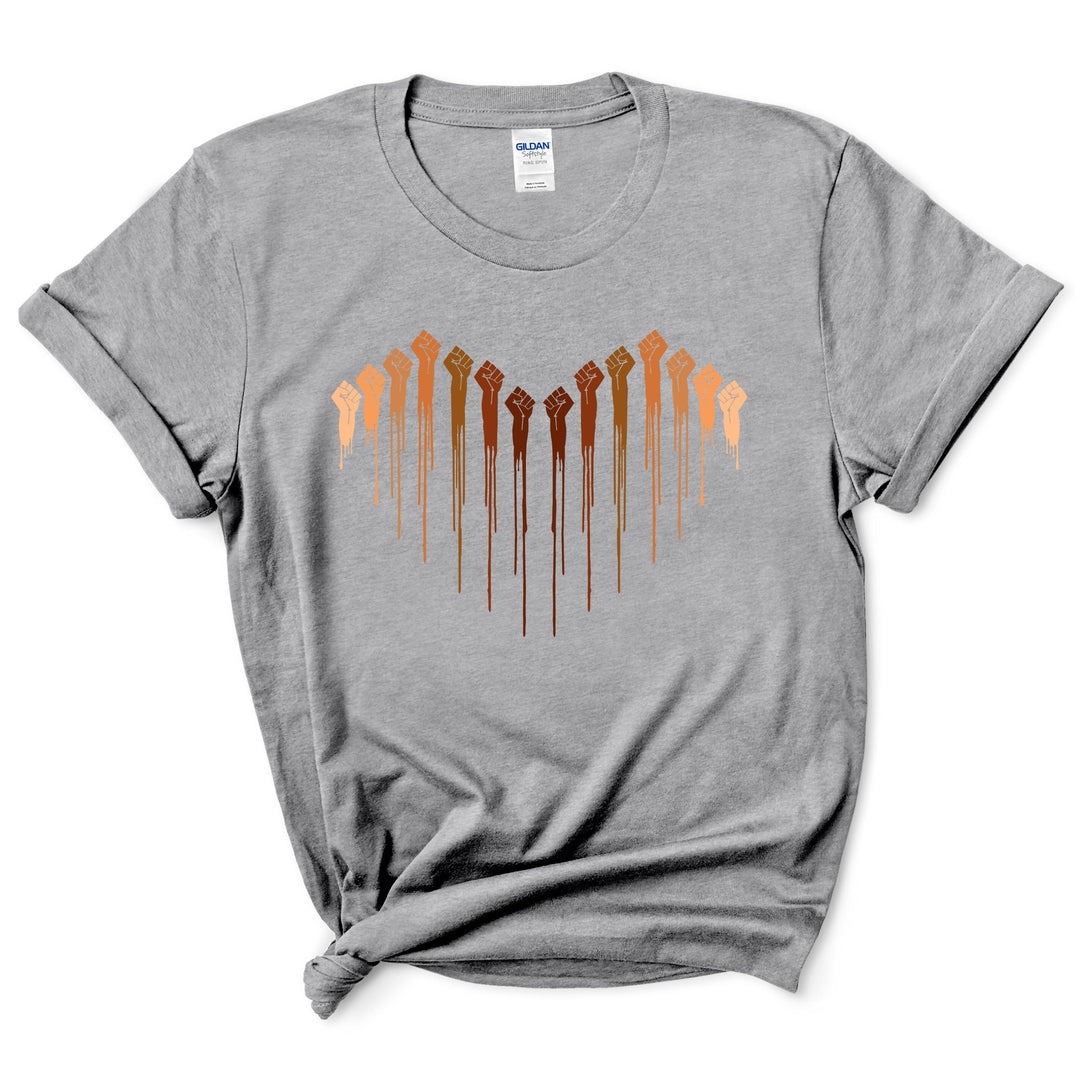 Raised Fist Heart Shirt
